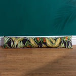 Wylder Mogori Abstract Leaves Draught Excluder in Sunset