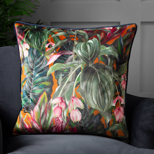 Wylder Mogori Wild Medinilla Cushion Cover in Autumn