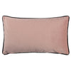 Wylder Moriyo Piped Velvet Cushion Cover in Blush