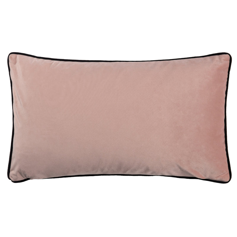 Wylder Moriyo Piped Velvet Cushion Cover in Blush