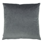 Ashley Wilde Nash Embroidered Cushion Cover in Fog/Dark Grey