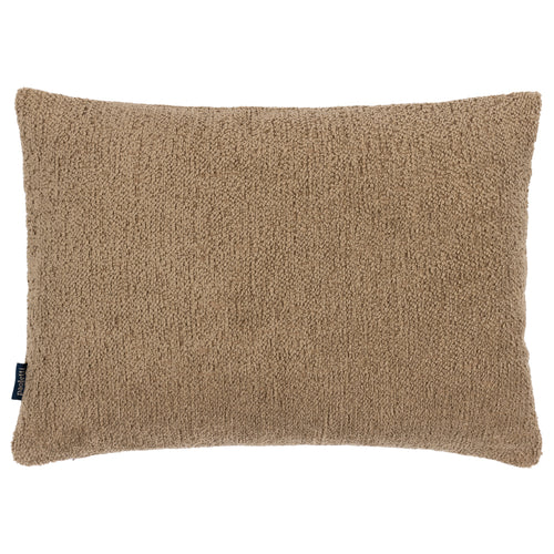 Paoletti Nellim Boucle Textured Cushion Cover in Biscuit