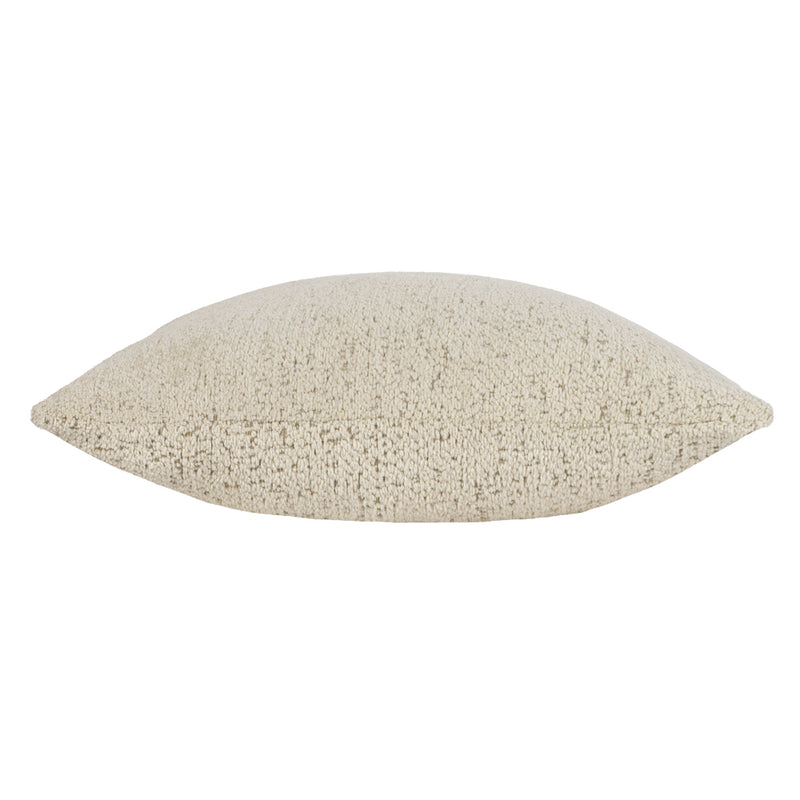 Paoletti Nellim Rectangular Boucle Textured Cushion Cover in Natural