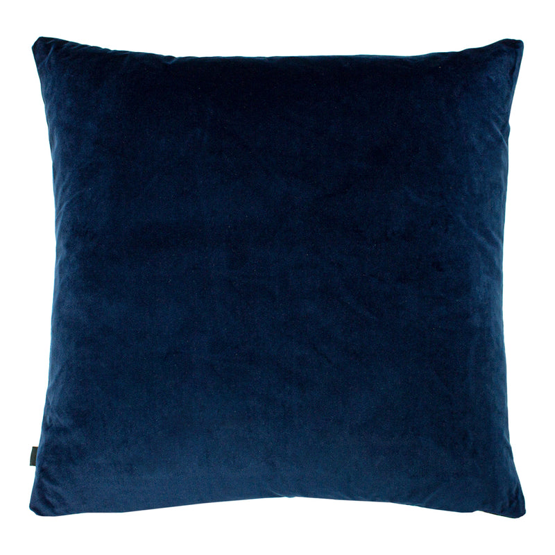 Nevado Velvet Jacquard Cushion Indigo/Royal
