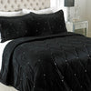 Paoletti New Diamante Bedspread in Black