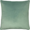 Evans Lichfield Opulence Soft Velvet Cushion Cover in Eau De Nil