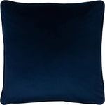 Evans Lichfield Opulence Soft Velvet Cushion Cover in Royal