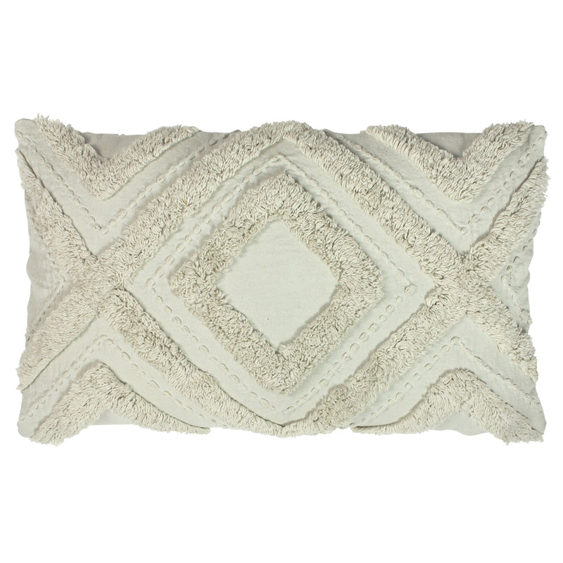 furn. Orson Tufted Cushion Cover in Taupe