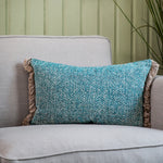 Voyage Maison Oryx Cushion Cover in Azure