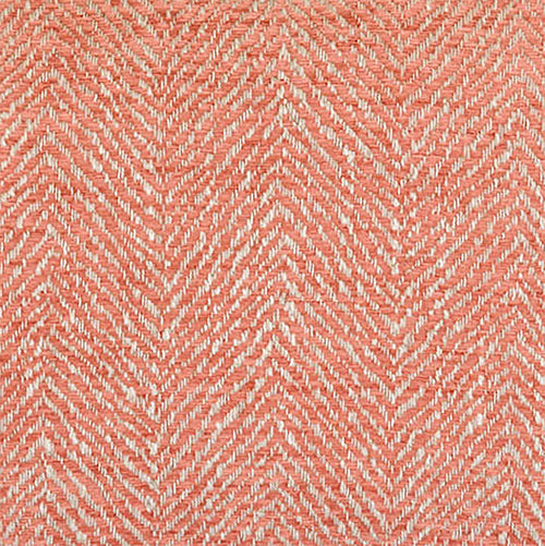 Voyage Maison Oryx Textured Woven Fabric in Coral