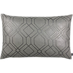 Prestigious Textiles Othello Geometric Cushion Cover in Graphite