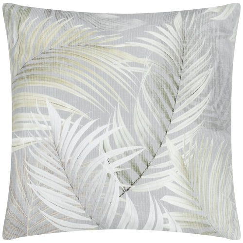 Evans Lichfield Palma Botanical Cushion Cover in Green