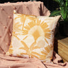 Jungle Yellow Cushions - Palms Outdoor Cushion Cover Ochre furn.