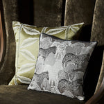 Prestigious Textiles Palm Cushion Cover in Olive