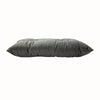 Paoletti Panther Velvet Ready Filled Cushion in Dark Grey