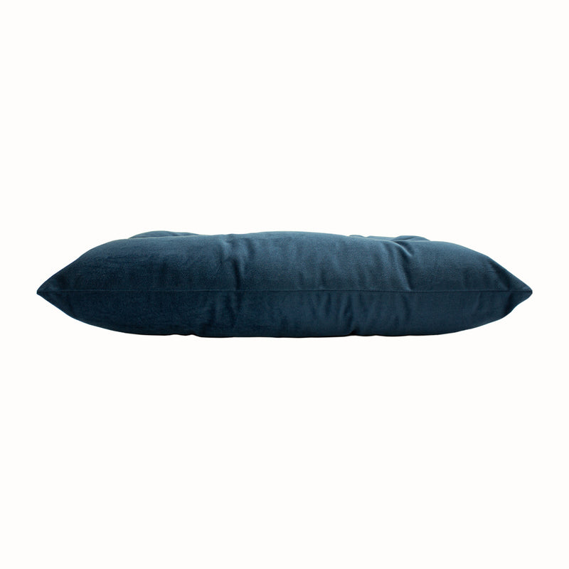 Panther Velvet Cushion Navy