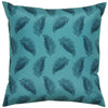 Parrots Outdoor Cushion Multi/Teal