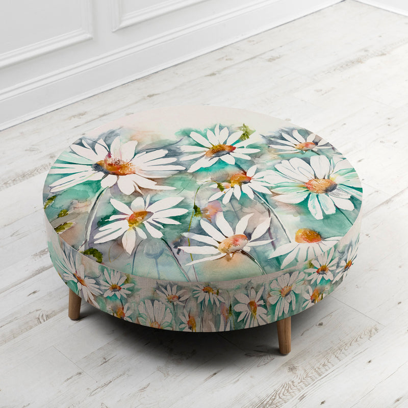 Voyage Maison Petra Prairie Meadows Footstool in Biscay