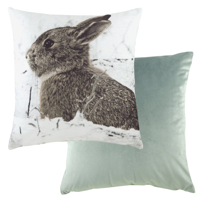 Photo Hare Cushion Multicolour