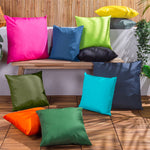 furn. Plain Outdoor Cushion Cover in Yellow