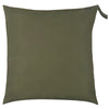 furn. Plain Neon Large 70cm Outdoor Floor Cushion Cover in Olive