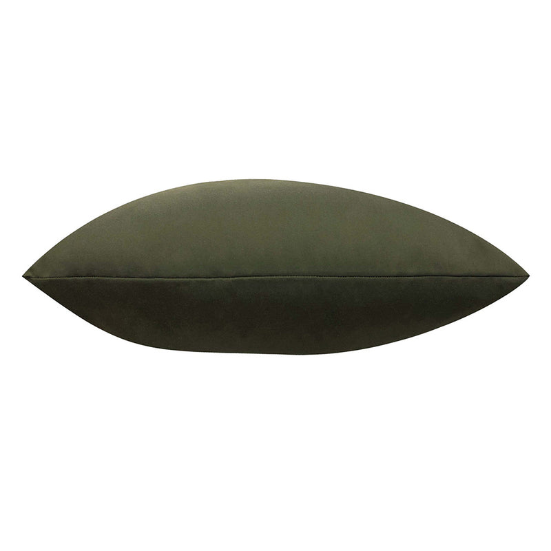 furn. Plain Neon Large 70cm Outdoor Floor Cushion Cover in Olive