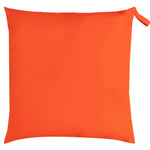 furn. Plain Neon Large 70cm Outdoor Floor Cushion Cover in Orange
