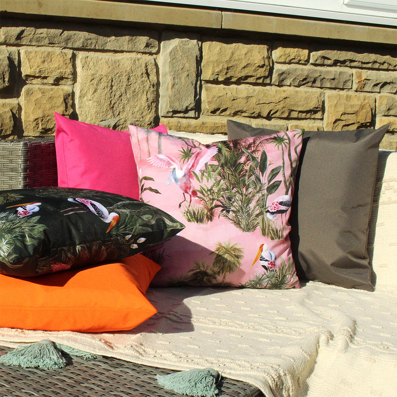 Paoletti Platalea Outdoor Cushion Cover in Blush
