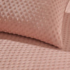 Yard Polka Tuft 100% Cotton Duvet Cover Set in Blush