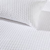 Yard Polka Tuft 100% Cotton Duvet Cover Set in White