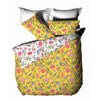 furn. Pomelo Tropical Floral Duvet Cover Set in Yellow