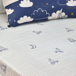 Peter Rabbit™ Sleepy Head Peter Rabbit™ Fitted Bed Sheet in Mint