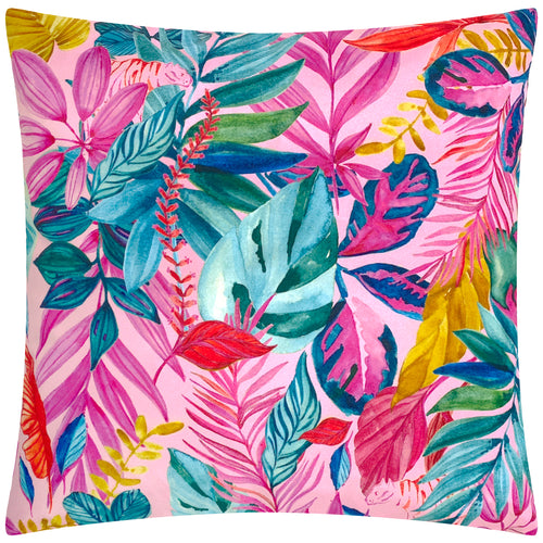 furn. Psychedelic Jungle Outdoor Cushion Cover in Hot Pink