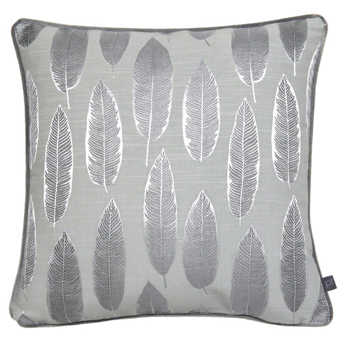 Prestigious Textiles Quill Cushion Cover in Silver