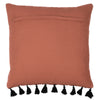 furn. Radiance Tufted Boho Cushion Cover in Brick