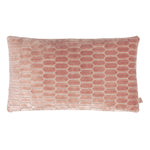 Kai Rialta Geometric Rectangular Cushion Cover in Rose