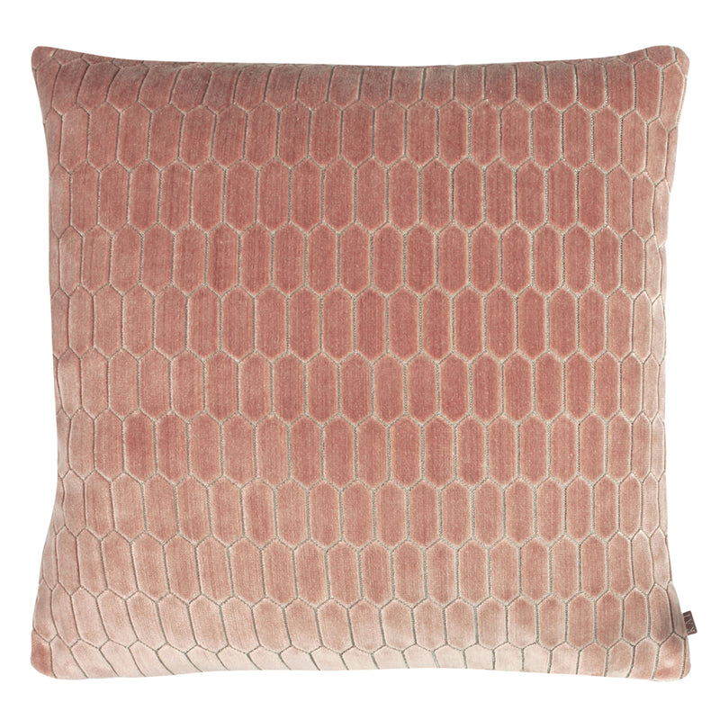 Kai Rialta Geometric Cushion Cover in Rose