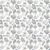Voyage Maison Rockpool Printed Cotton Fabric in Slate