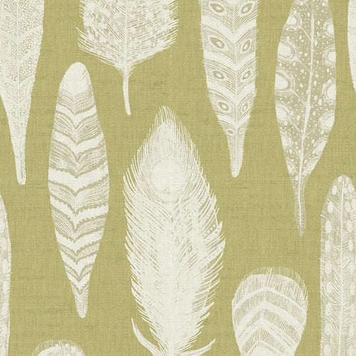 Voyage Maison Samui Damask 1.4m Wide Width Wallpaper (By The Metre) in Olivine