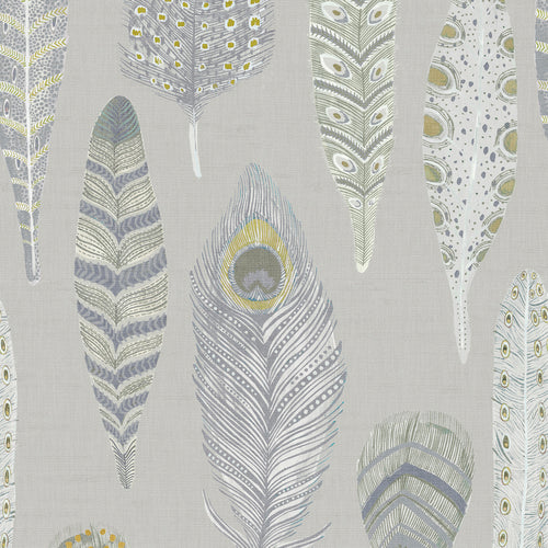Voyage Maison Samui 1.4m Wide Width Wallpaper in Natural/Silver