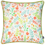Prestigious Textiles Secret Garden Floral Cushion Cover in Jungle