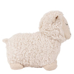 Paoletti Sheep Shearling Fleece Door Stop in White