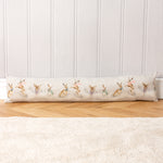 Evans Lichfield Snowy Hares Draught Excluder in Natural