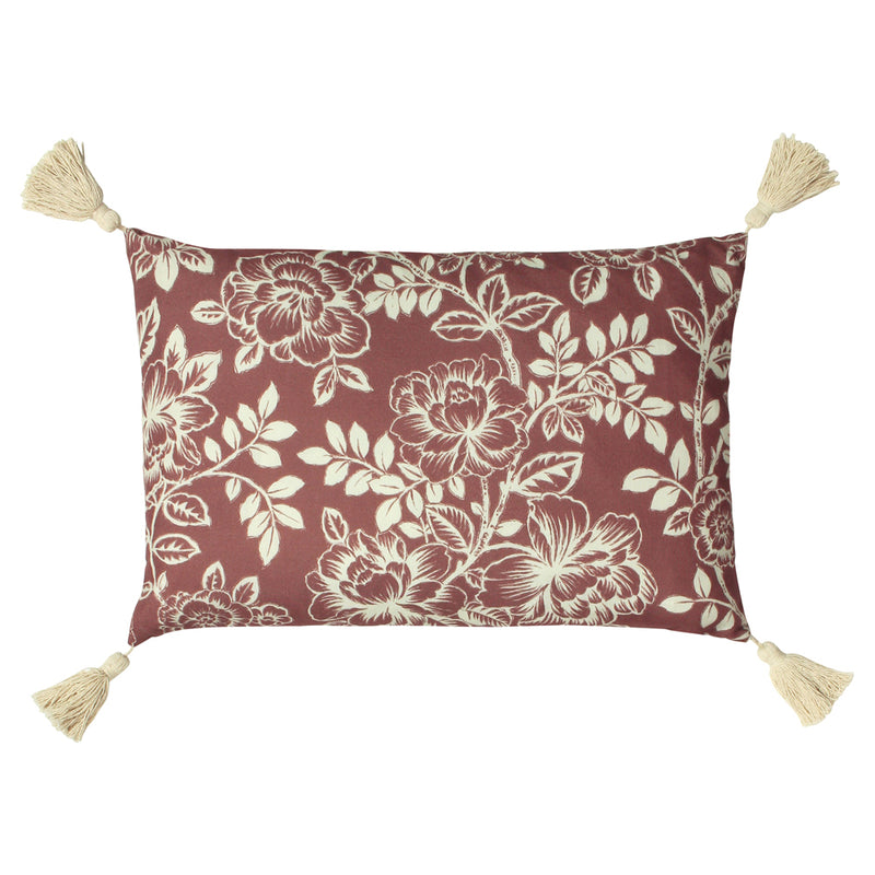 Somerton Floral Cushion Mulberry