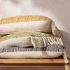 Yard Sono Ink Cushion Cover in Olive