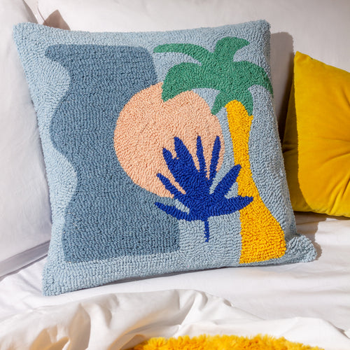 heya home Spritz Knitted Cushion Cover in Lush Lilac