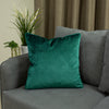 Paoletti Stella Embossed Texture Cushion Cover in Emerald