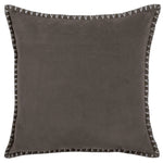Additions Stitch Embroidered Cushion Cover in Iron