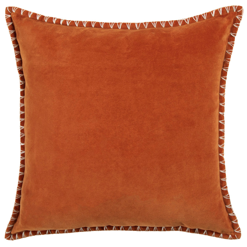 Additions Stitch Embroidered Cushion Cover in Sunset