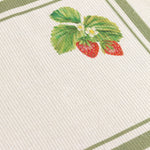 Evans Lichfield Strawberry Placemats in Green